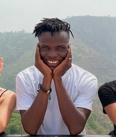 Eben, founder of Ghana Volunteer International