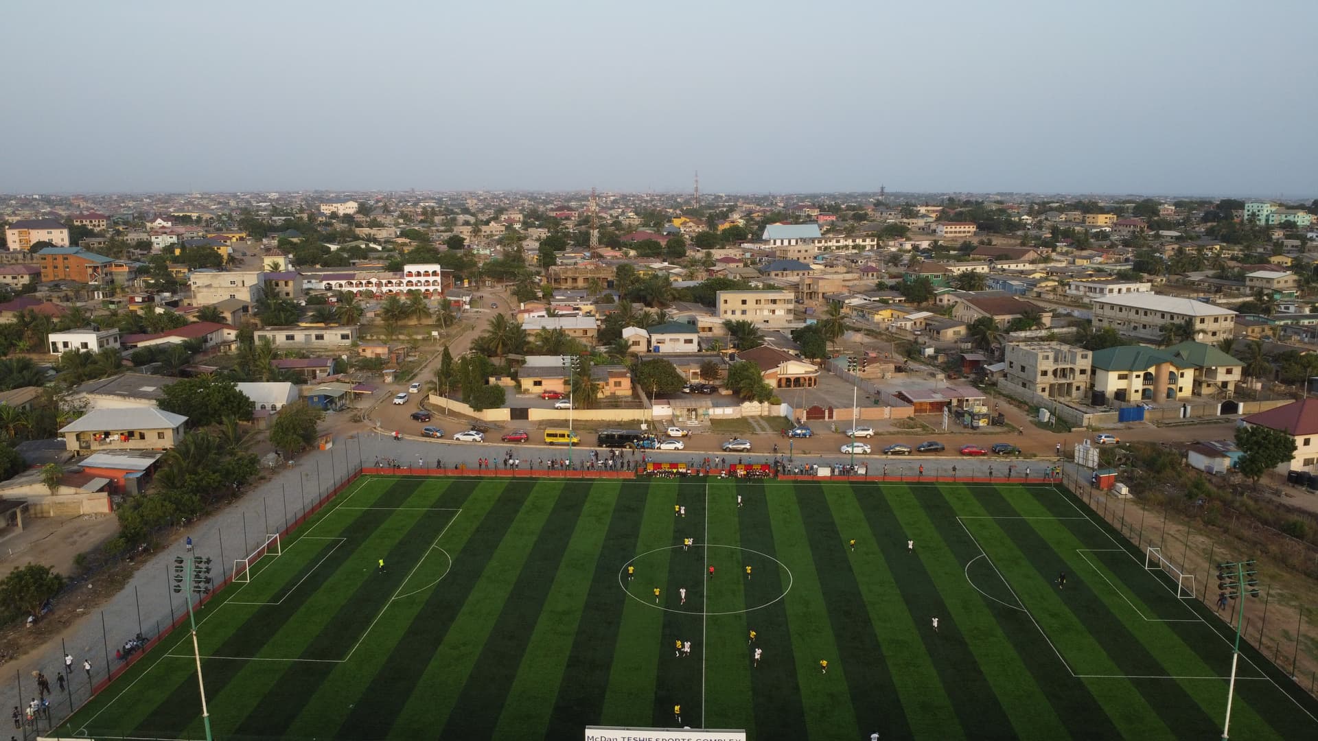 Sports coaching volunteering program in Accra, Ghana