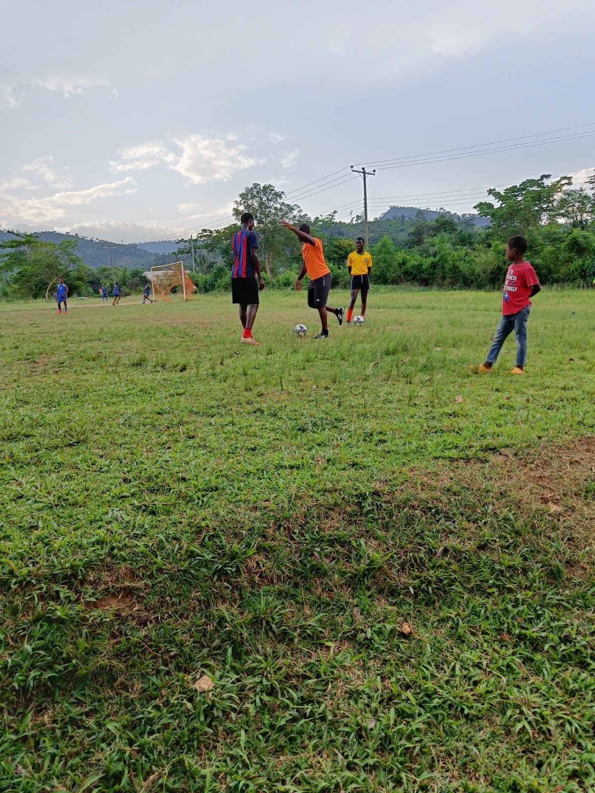 Sports coaching volunteering program in Accra, Ghana
